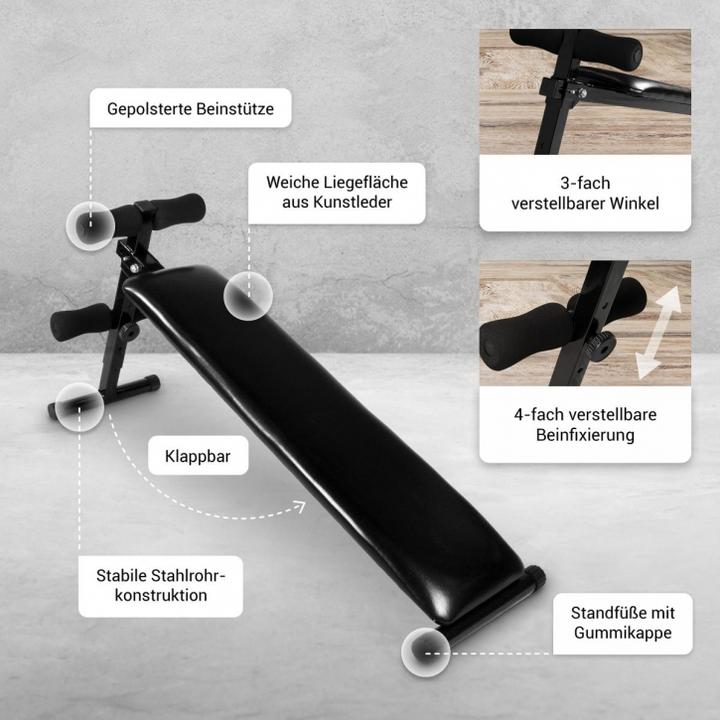 Produktbild Gorilla Sports Bauchtrainer