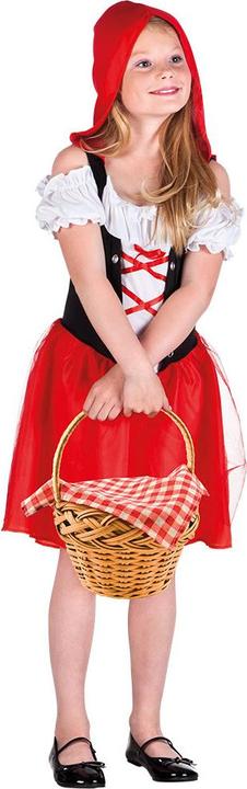 Produktbild Boland Rotkäppchen Kinderkostüm: Hooded Rosy (128, 134, 140, 130 B)