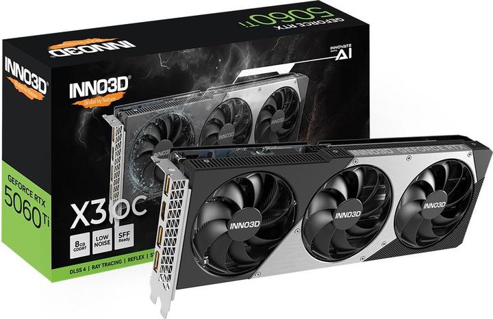 Produktbild Inno3D VGA RTX5060TI 8GB Twin X3 OC (8 GB)