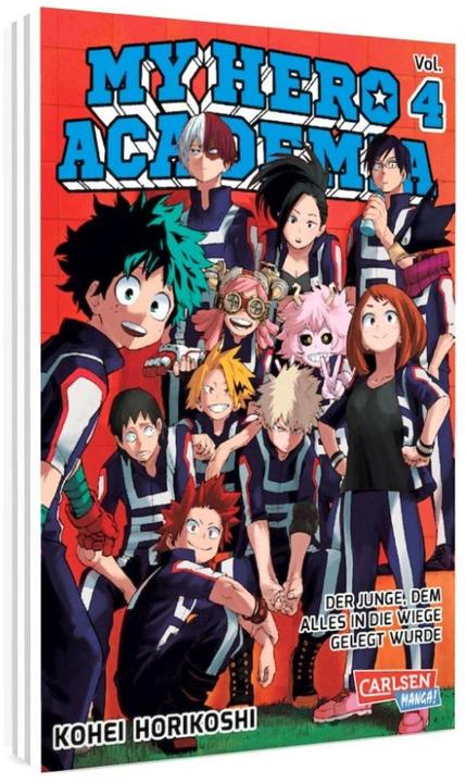 Actual product image My Hero Academia, Band 4 (German, Kohei Horikoshi, 2017)
