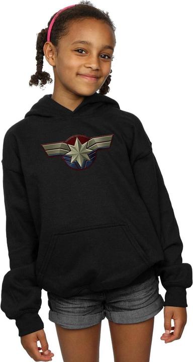 Captain Chest Emblem Kapuzenpullover Mädchen
