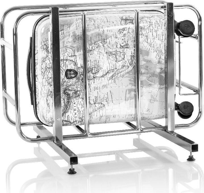 Immagine prodotto Heys Journey Fashion Spinner -matkalaukku, mustavalkoinen kartta (49 l, Bagaglio a mano (fino a 50 litri))