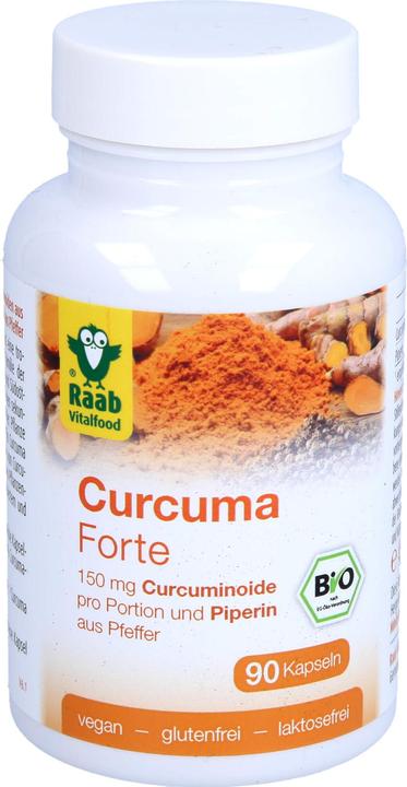 Produktbild Raab Curcuma Forte Bio (90 Stück, Kapseln)