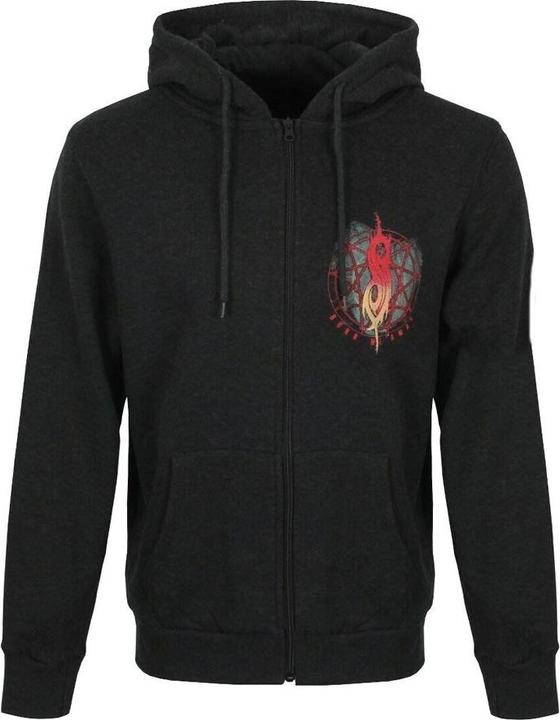 Produktbild Slipknot Burn Me Away Hoodie mit durchgehendem Reissverschluss Mit Reissverschluss (M)