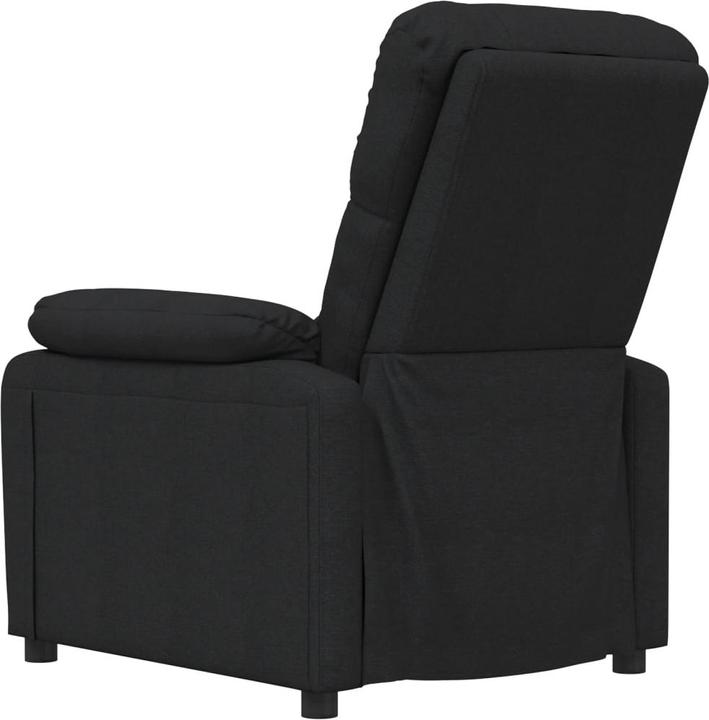 Produktbild VidaXL Massagesessel Fernsehsessel Relaxsessel Sessel Liegesessel Schwarz Stoff