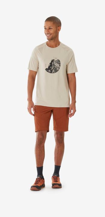 Image du produit Quechua Pantalon modulable de randonnée homme, MH500 MARRON (L)