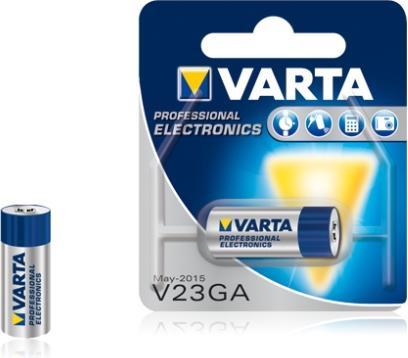 Actual product image Varta V23ga (1 pcs., A23, 50 mAh)