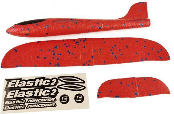 Actual product image Ninco Aeroplane Elastic Glider Red 38 cm