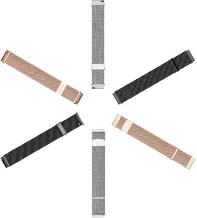 Immagine prodotto Dux Ducis Bracciale di ricambio in acciaio inossidabile della Serie Milanese (22 mm, 45 mm, Acciaio inossidabile)