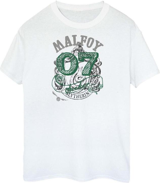 Image du produit Femme/Les femmes Seeker Draco Malfoy - T-shirt boyfriend en coton (L)