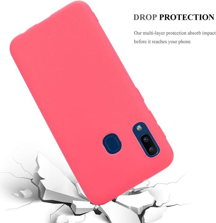 Actual product image Cadorabo TPU Candy Cover (Samsung Galaxy A10e, Samsung Galaxy A20e)