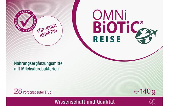 Produktbild Omni Biotic Reise (neu) Plv (28 Stück, Pulver, 191 g)