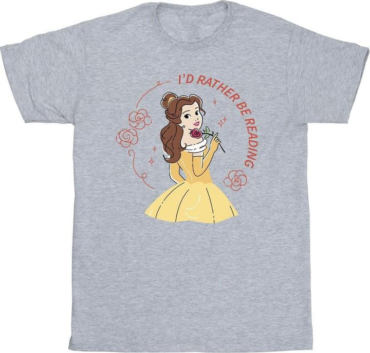 Immagine prodotto Disney Maglietta uomo La Bella e la Bestia - Preferirei Leggere (XL)