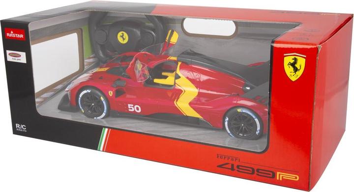 Actual product image Jamara Ferrari 499P 1:14 red 2.4GHz manual door
