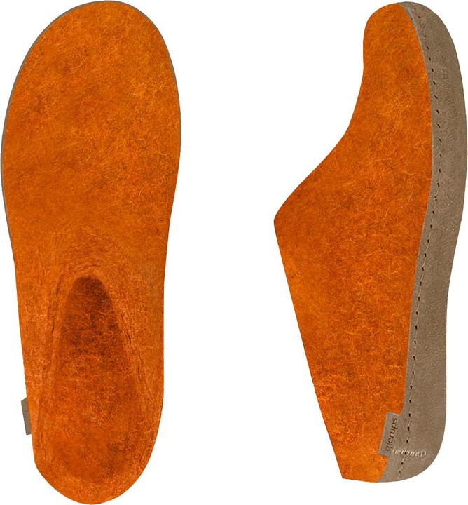 Produktbild Glerups Ledersohle Pantoffeln (48)