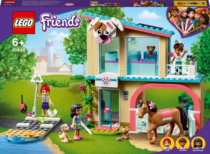 Produktbild LEGO Heartlake City Tierklinik (41446, LEGO Friends)