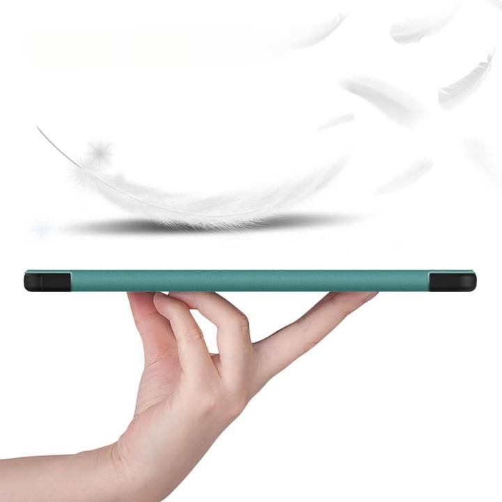 Actual product image Cover-Discount Galaxy Tab A9 - Tri-fold Smart Case green (Galaxy Tab A9)