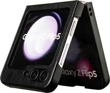 Produktbild Beline Etui Leather Case Sam Z Flip5 F731 czarny/black (Samsung Galaxy Z Flip5)