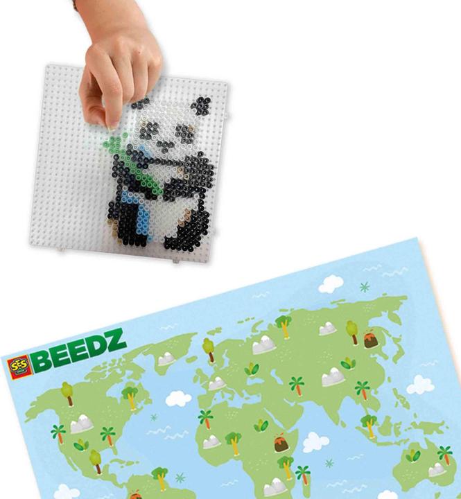 Image du produit Ses Perles à repasser - Animaux du monde