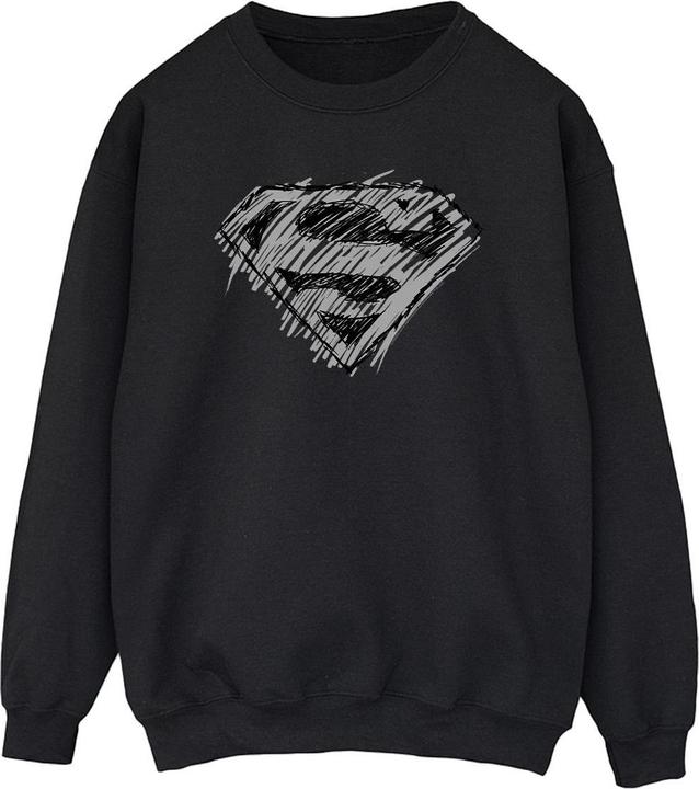 Superman Logo Sketch Sweatshirt (XL)