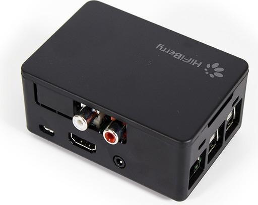 Actual product image Sertronics HighPi Case for HiFiBerry DAC+ RCA