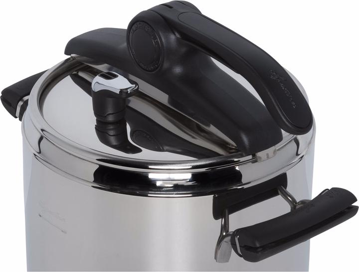 Produktbild Lagostina Schnellkochtopf Preziosa, 22 cm, 7 L (22 cm, Dampfkochtopf, Edelstahl)
