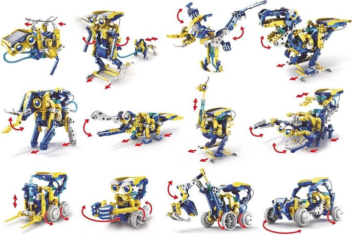 Image du produit Velleman Robot 12-en-1 kit solaire et hydraulique