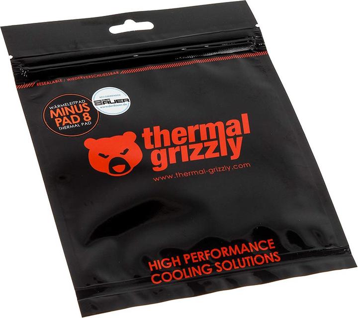 Produktbild Thermal Grizzly Minus Pad 8 (1.50 mm, 8 W/m K)