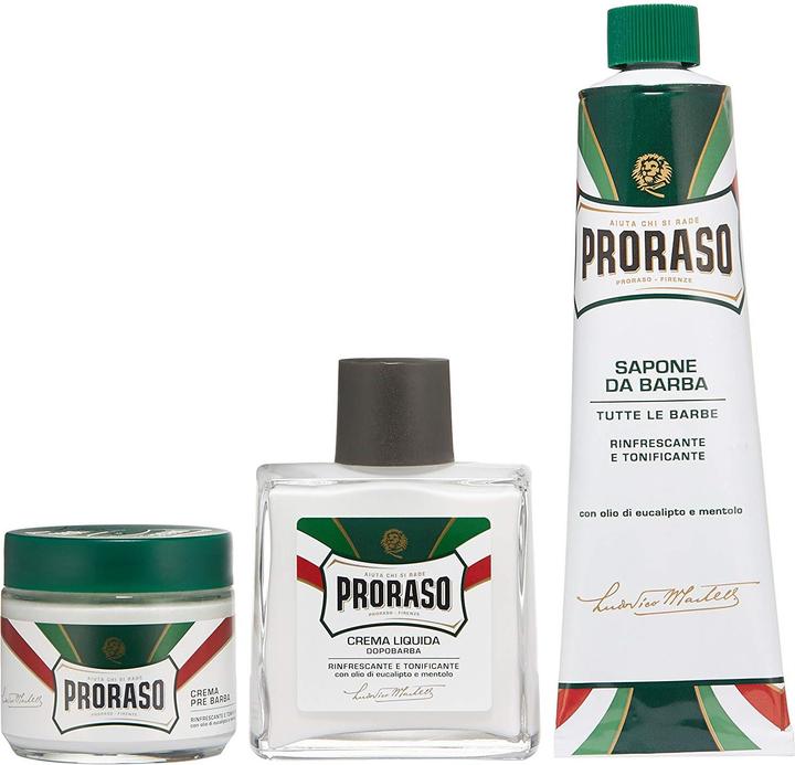 Actual product image Proraso green line (Beard care set)