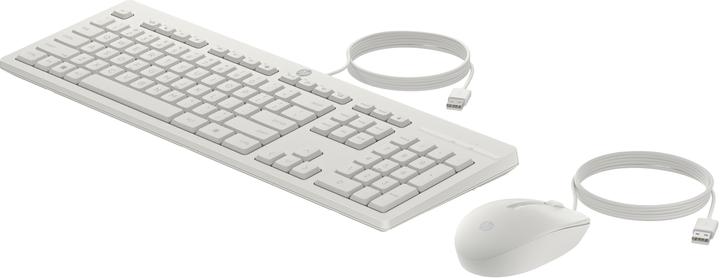 Immagine prodotto HP 225 Wired Mouse and KB G2 CWH DE (DE, Cablato)