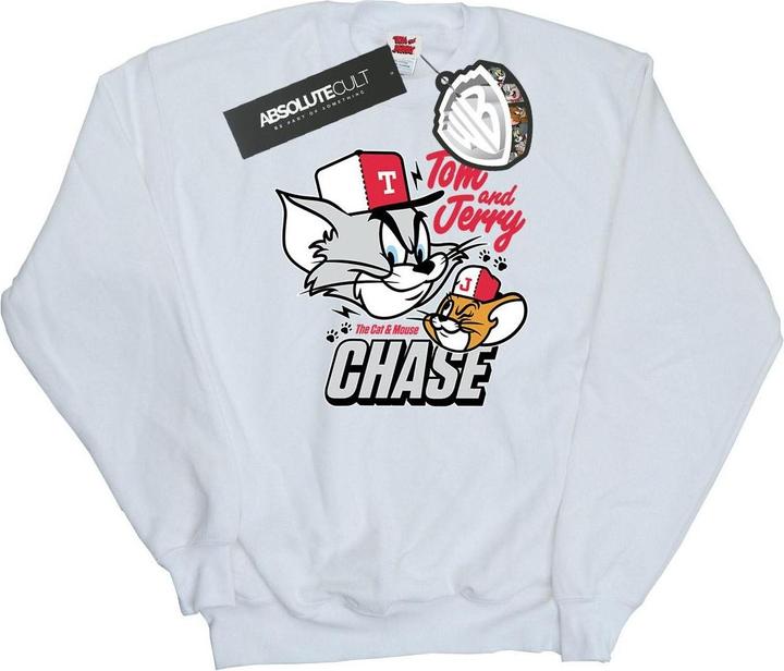 Tom & Jerry Cat & Mouse Chase Sweatshirt (L)