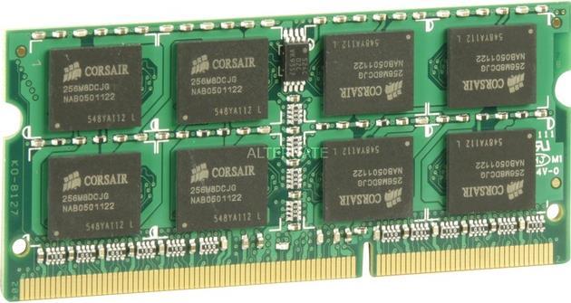 Produktbild Corsair Cmsa4gx3m1a1066c7 (1 x 4GB, 1066 MHz, DDR3-RAM, SO-DIMM)