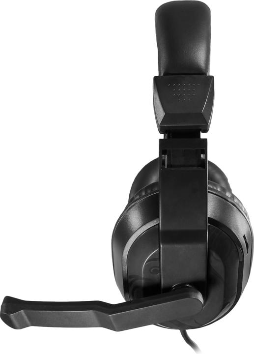 Image du produit Mars Gaming MRH0 Casque/écouteur filaire Noir, rouge (Filaire)