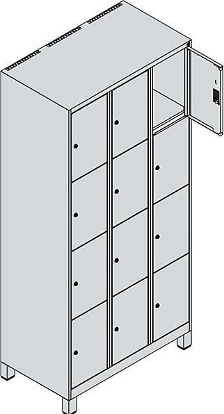 Actual product image C+P Classic PLUS locker cabinet
