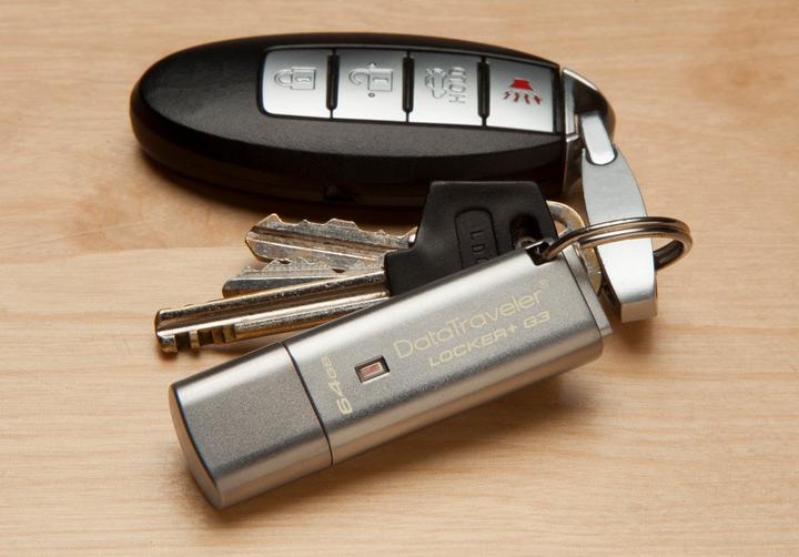Produktbild Kingston DataTraveler Locker+ G3 (16 GB, USB 3.0, USB-A)