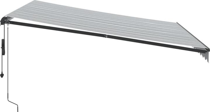 Actual product image VidaXL Markise Gelenkarmmarkise Sonnenmarkise Balkon Automatisch 400x350cm (4 m)