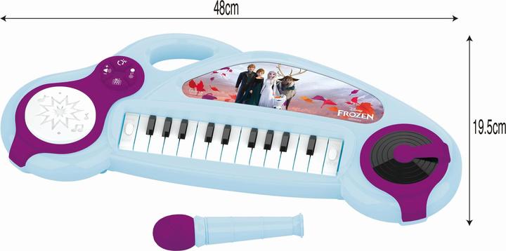 Produktbild Lexibook Disney Frozen Elektronisches Keyboard mit Lichteffekten (Multilingual)