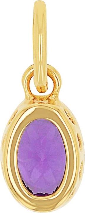 Image du produit Amor Pendentif Cupidon pour femme, argent sterling 925, verre (Argent 925)