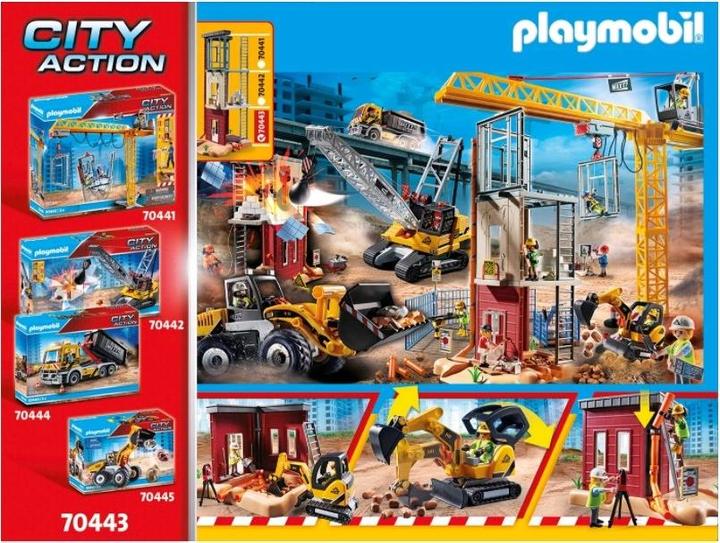 Image du produit Playmobil Mini-pelle avec composant (70443, Playmobil City Action)