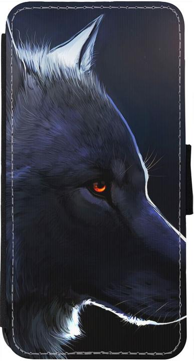 Image du produit PhoneLook Coque Wallet noir Wolf Shape (Apple iPhone 12)