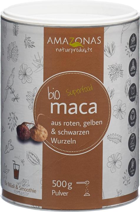 Produktbild Amazonas Bio Pulver 100 % pur (1 Stück, Pulver, 500 g)
