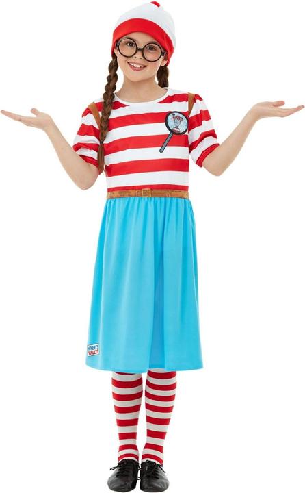 Produktbild Wheres Wally? Deluxe Kostüm ‘” ’Wilma“ Mädchen (146, 152)