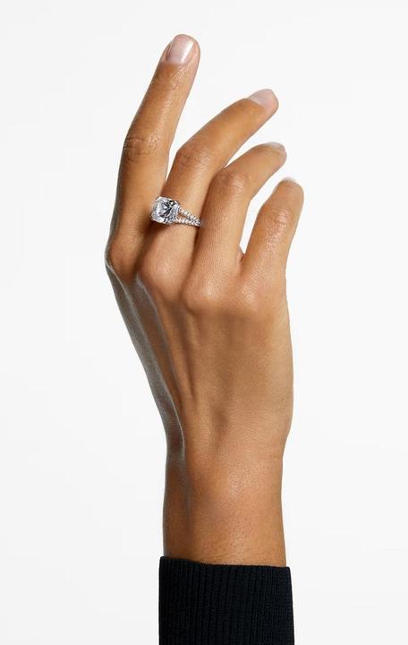 Produktbild Swarovski Constella Cocktail Square Ring Silber (58)