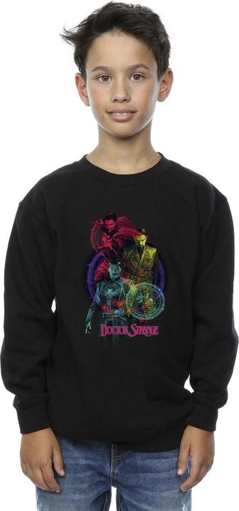 Actual product image Boys Doctor Strange Rainbow Sweatshirt (140, 146)