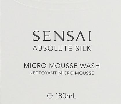 Produktbild Sensai Absolue Silk Micro Mss Wash (Mousse, 180 ml)