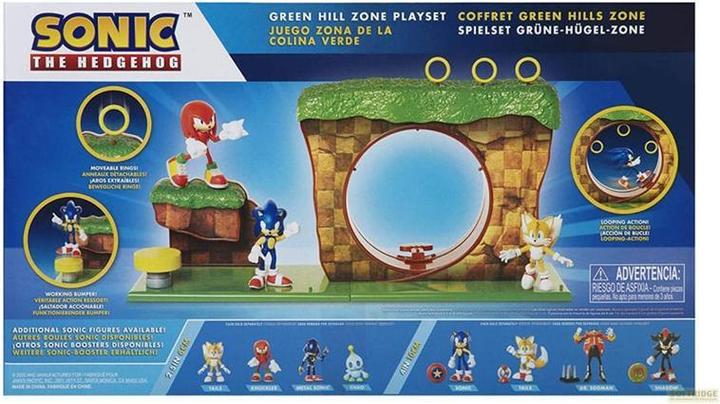 Actual product image Jakks Pacific Sonic - Green Hill Zone Playset (403934)