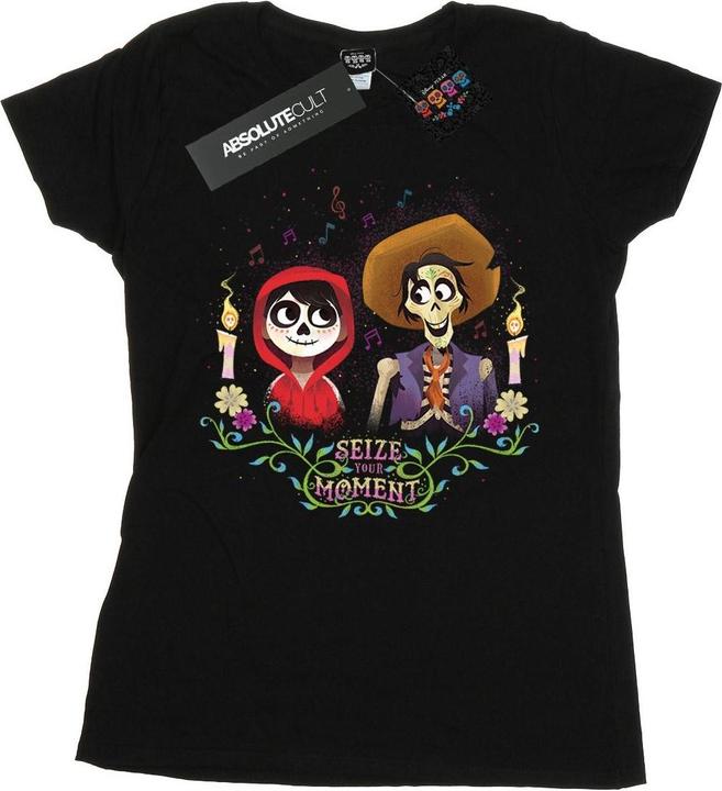 Actual product image Disney Womens/Ladies Coco Miguel And Hector Cotton T-Shirt (L)