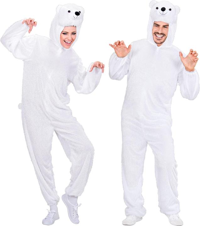 Image du produit Widmann Costume set peluche Ours polaire (M, L)