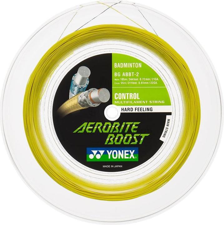 Produktbild Yonex BG Aerobite BOOST / Rolle à 200m, 0,72mm and 0.61mm
