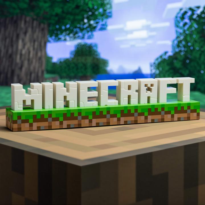 Actual product image Paladone Products Minecraft Logo